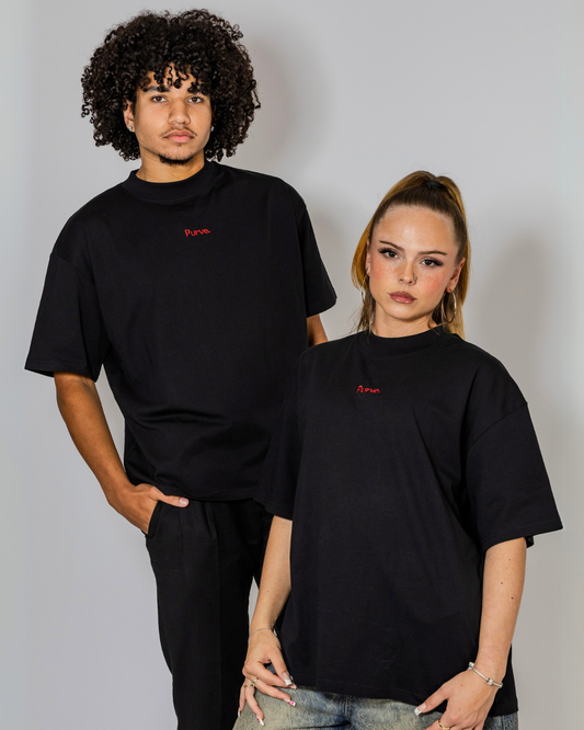 Essential T-Shirt "pure black"