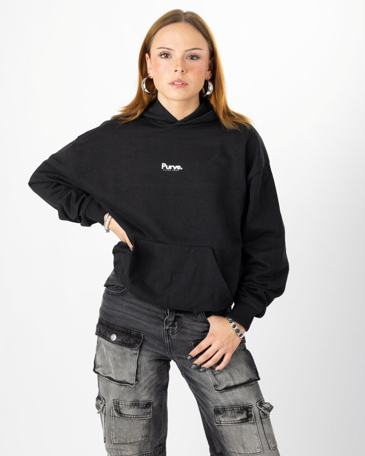Apparel Hoodie "pure black"