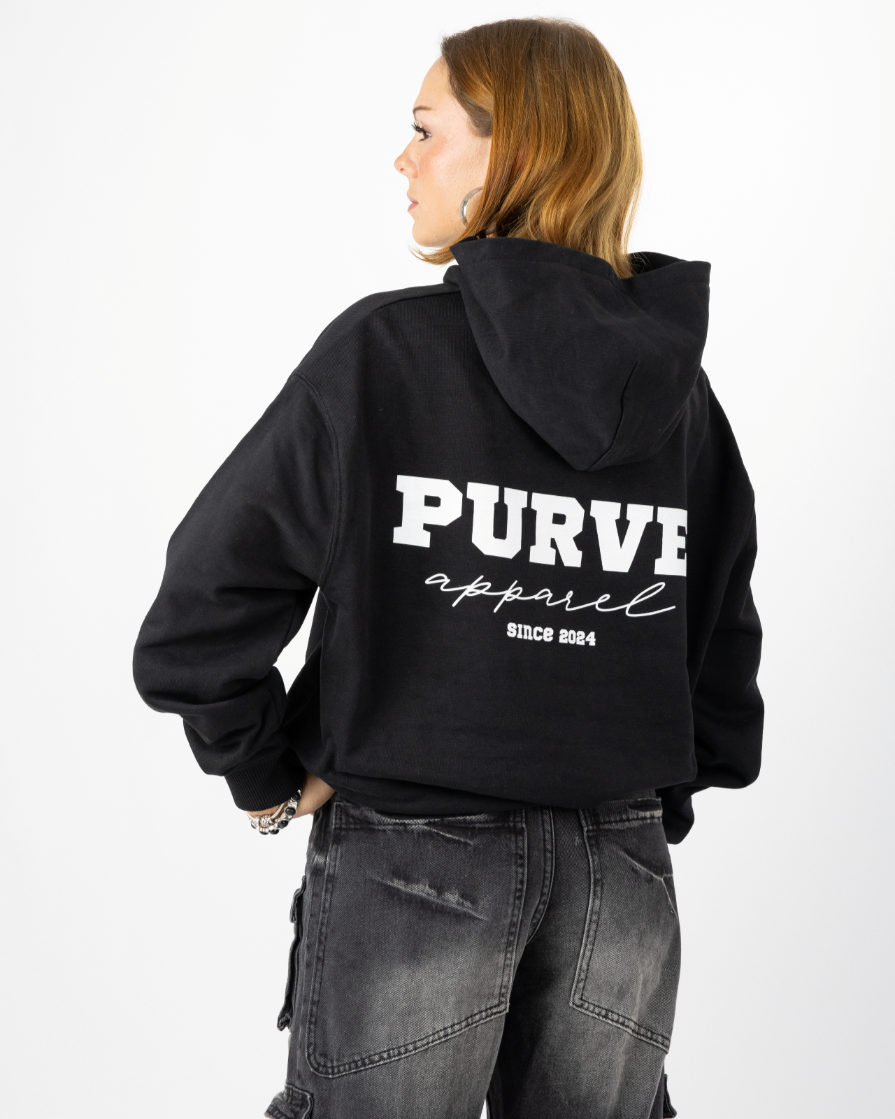 Apparel Hoodie "pure black"